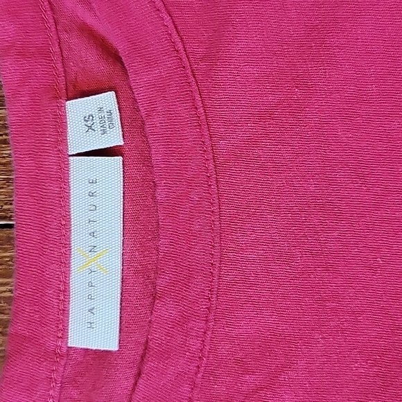 Happy X Nature Ruffle T Shirt XS - Picture 2 of 4